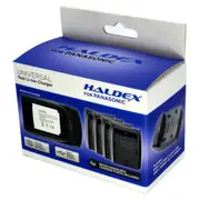Haldex USB-C Panasonic Charger for BLC12, BLF19, BLJ31 &BLK22 Includes Car Adaptor