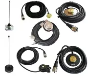 Antenna UHF 450-470 MHz Unity Gain With Mount PL259 Connector Hole Trunk Magnet