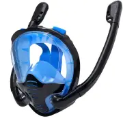 NNEOBA 180° Panoramic View Snorkeling Mask with Silicone Dry Top