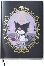 Sanrio 457329 B6 Diary Block Type Kuromi 2025 Planner From Japan