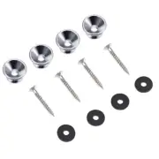254Pcs Assorted Electric Guitar Screw Strap Button+Tweezers Box for Strat/Tele L