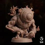 Sordalite Golem Type 1 Pose 1 | Arcane Minis | Dungeons & Dragons D&D Miniature