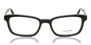 Saint Laurent SL 671 Asian Fit 001 Men's Glasses Black Size 54 - Private Health Rebate - Blue Light Block Available