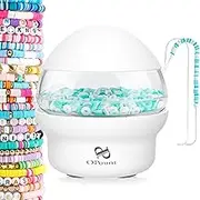 PP OPOUNT Electric Bead Spinner for Quickly String Glass Beads, Clay Beads, Automatic Bead Spinner with 2 Big Eye Beading Needles for Jewelry Making, DIY Bracelets, Necklace