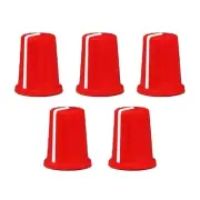EQ Rotary Knob Replacement Equalizer Potentiometer Fader Knobs Push Rod Cap3393