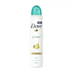 Dove Go Fresh Pear & Aloe Vera Deodorant Antiperspirant 48h Spray 250ml