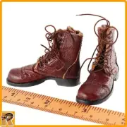 Battle of the Bulge Ardennes - Leather Boots (for Feet) -1/6 Scale Soldier Story
