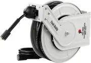 Retractable Pressure Washer Hose Reel, Power Washer Hose Reel 60 FT X 1/4”, Heav
