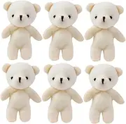 KOMBIUDA Giant Plush Bear Pendants Stuffed Animal Keychain Bear Decor Plush Key Ring Charm for Bag