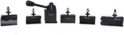 ALL-CARB 0XA Tool Post Set Wedge Type Quick Change Tool Post Set Steel Material For Mini Lathe 6-9 Swing