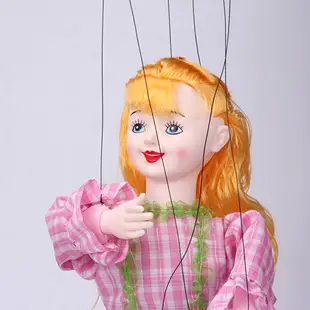 提線木偶拇指姑娘拉線木偶玩具娃娃兒童益智早教禮物親子公仔傀儡