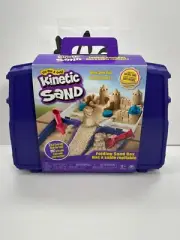 Kinetic Sand, Midevil Castle Construction. Folding Sandbox Playset NEW SEALED!!