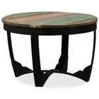 Coffee Table Solid Reclaimed Wood 60x40cm Sofa Lounge Lamp Side Storage
