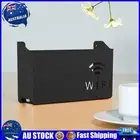 Wall Mount Wireless Wifi Router Shelf Storage Box for Living Room (Black) ^AU