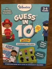 Skillmatics Card Game - Guess in 10 Junior Community Helpers for Kids Ages 3 - 6