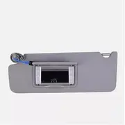 Lighted Gray Sun Visor Shade, Compatible with 2017-2021 | Driver Side | 83280TG7A12ZB | Sun Protection & Shielding