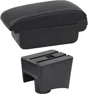 Car Armrest Box Armrest Box For VW For Polo Mk5 6R For Vento 2010-2018 Arm Rest Center Centre Console Storage Box USB Armrest Storage Box