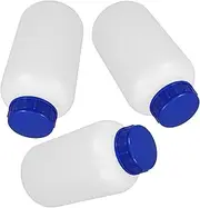 BESTOYARD 3pcs Capacity Reagent Bottles Empty Liquid Storage Containers with Cap Thickened Sealed Sample Bottles for Laboratories and Industrial Use