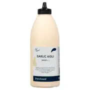 Frenchmaid Garlic Aioli Sauce 1L Bulk Size