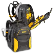 CLC DeWALT DGCL33 33-Pocket Lighted USB Charging Tool Backpack