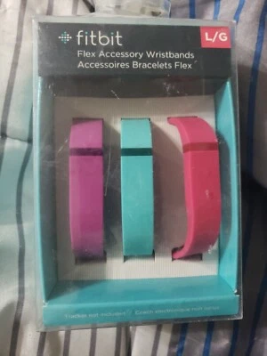 Fitbit Flex Accessory Wristbands 3 Large Wristbands As Shown