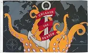 The Kraken Flag 3' x 5' - Pirate Flags 90 x 150 cm - Banner 3x5 ft - AZ FLAG