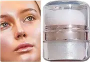 Shimmering Highlight Patting Powder, Glowing Highlighter Makeup Powder Face & Body, Brightening Contouring with High Gloss Finish, Long-Lasting Glitter Blush for a Radiant Glow