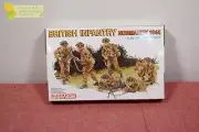 Dragon British Infantry Normandy 1944 Model 1/35 (Package Wear)