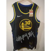 在飛比找蝦皮購物優惠-curry wiggins 城市 金州勇士 黑色 nba球衣