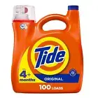 Tide Liquid Laundry Detergent Original Scent 132 Fl Oz Pack of 1 for 100 Loads