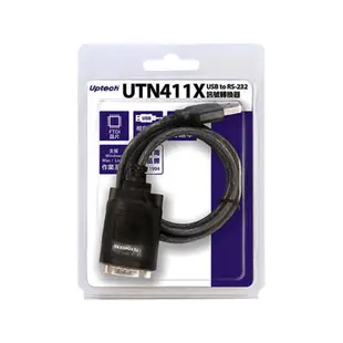登昌恆 Uptech UTN411 USB to RS-232訊號轉換器