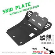 Skid Plate Engine Bottom Protector Guard Kit For Yamaha TW 200 TW250 1987-2023