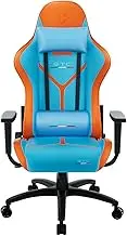 ONEX STC Tribute Hardcore Gaming Chair, Multiple Colours, Comfortable Ergonomic Design for Office or Home (Onex Blue/Orange)
