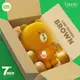 LINE FRIENDS meets URDU 7 INCH 站姿公仔 熊大 奇異果色