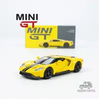 在飛比找蝦皮購物優惠-Mini GT 1:64 Ford GT Triple 黃色