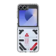 Galaxy Z Flip6 Clear Case Bitcoin
