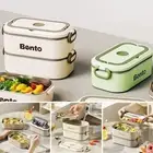 1 Pcs 900ml Bento Boxes PP Snack Box Container New Lunch Box Outdoor