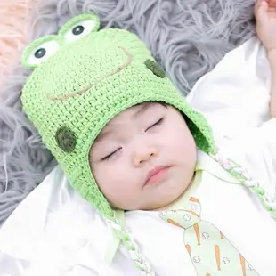 Cutie Bella手工編織帽Frog