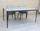 【歐風別館】里昂精品5.3尺灰色岩板餐桌【基隆至台中免運費】