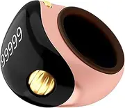 Counter Ring - Digital Tally Counter Finger with Electronic Display - Portable Manual Counting Tool, Rotating Digital Tasbeeh for Meditation, Relaxation, Active Fingers