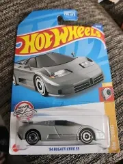 Hot Wheels HW Turbo 5/10 '94 Bugatti EB110 SS 65/250 Ryu's Rides Silver