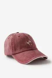 [Rubi] Rubi - Classic Dad Cap - Floral stem/sour cherry OS FLORAL STEM/SOUR CHERRY