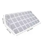 Wedge Pillow Triangle Shaped Zipper Foam Padding Wedges Body Posit BX5