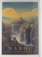Star Wars Naboo Shrink Wrapped Print 11.5" x 16.5.