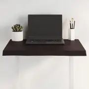 Table Top Dark Brown 60x50x(2-4) cm Treated Solid Wood Live Edge
