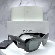 PRADA Sunglasses Black Symbole Logo PR17WS Made In Italy Authentic SPR17W