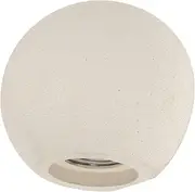 Beacon Lighting Ravine 1 Light Round Wall Sconce in Stone Concrete