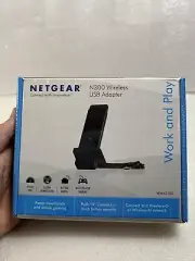 NEW SEALED! NetGear WNA3100 Wireless N-300 USB Wifi USB Adapter with Cradle