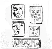 Creative Person Stamp for Card Making DIY Scrapbooking Art Painting Transparent Silicone Seal Stamping Stamp for Paper Crafting Handmade Crafts Scrapbooking Supplies Scrapbook Photo Album Decor