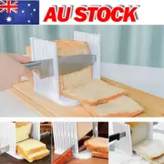 Kitchen Maker Slicing Cutting Tool Bread Toast Slicer Guide Cutter Mold Sandwich
